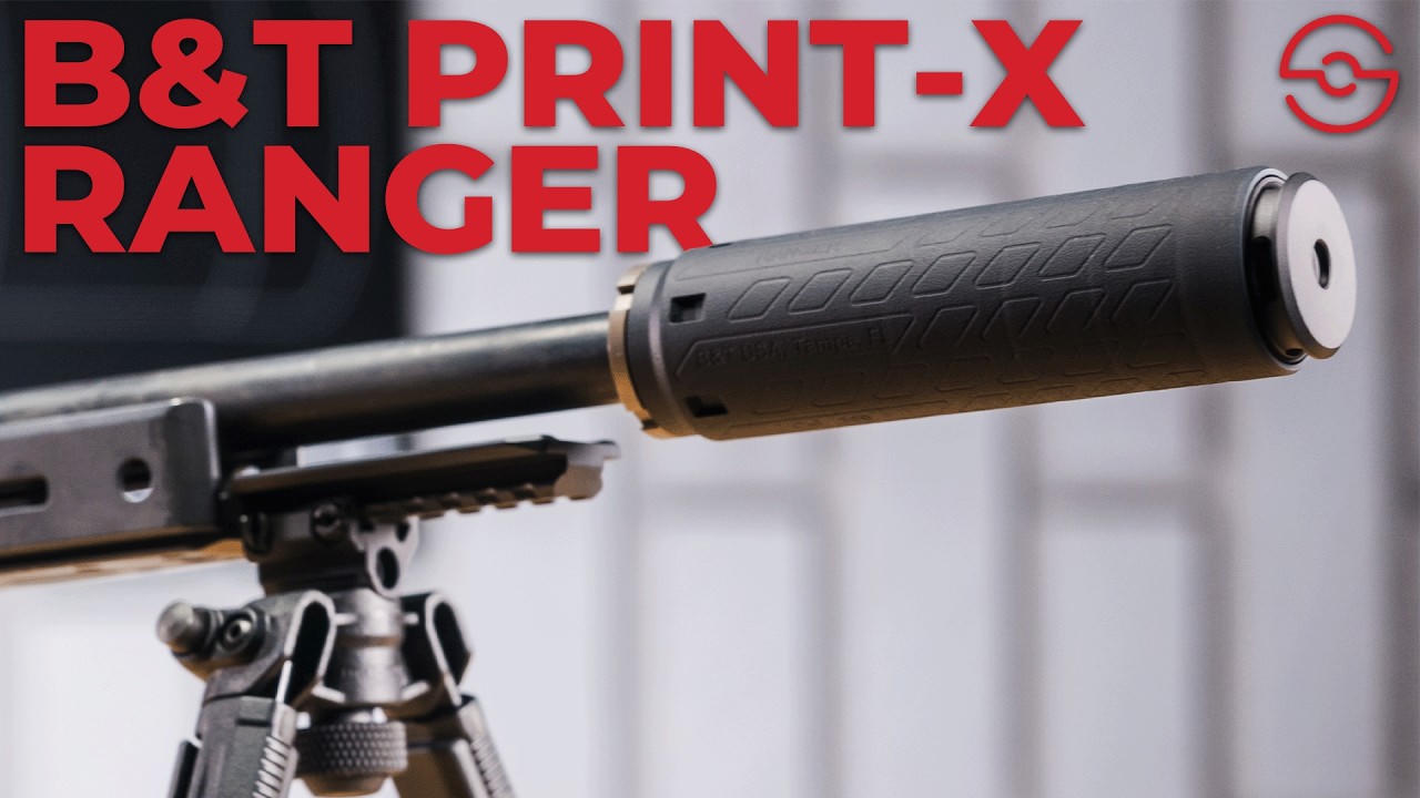 B&T PRINT-X Ranger Ti suppressor